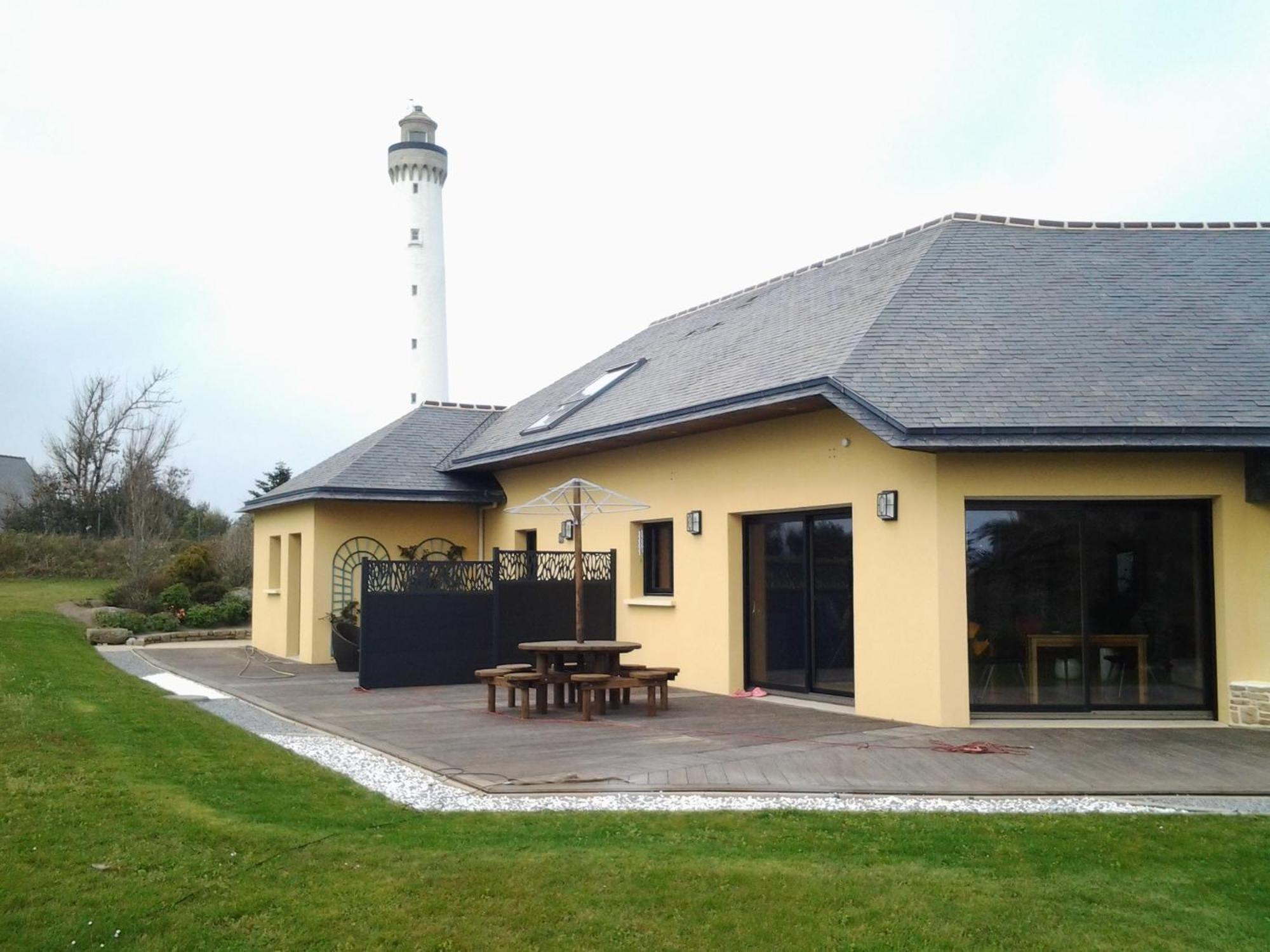 Le Phare De Trezien - Proche Plage Plouarzel Bagian luar foto
